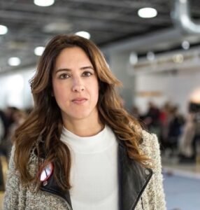 Portrait of Ileana Vasdeki, founder of Ilevation